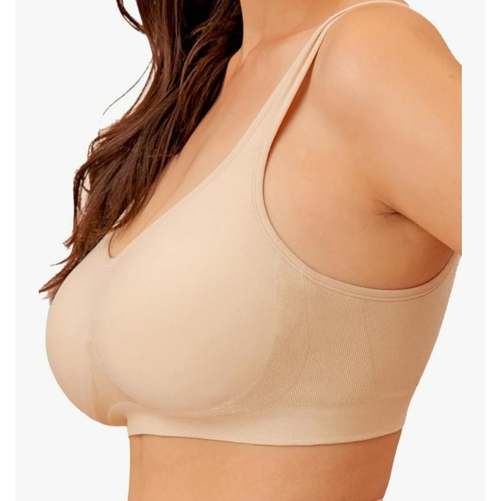 Truekind Bra Small Daily Comfort Wirefree‎ Shaper Bra Nude 10022